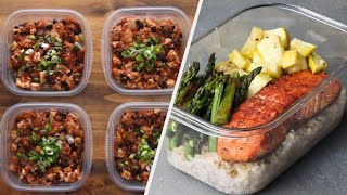 5 Easy amp Healthy Meal Prep Recipes [upl. by Gerick]