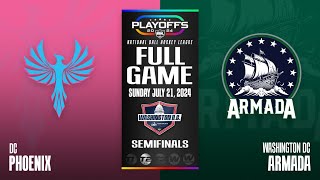 NBHL Washington DC Tier 2 Playoffs Washington DC Armada vs DC Phoenix Gm 2 FG 07212024 [upl. by Oznol]