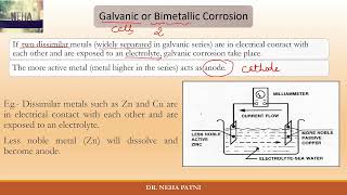 Galvanic corrosion  Bimetallic corrosion  Types of corrosion [upl. by Alma]