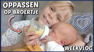 MiJN BABY BROERTJE iS GEBOREN 💙  Luan Bellinga 126  WEEKVLOG 5 [upl. by Skilken252]