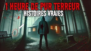 1 HEURE DHISTOIRES DHORREUR  RÉCITS RÉELS [upl. by Ayita]