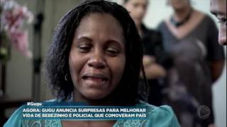 Policial chora ao rever bebê que amamentou após ser abandonado em ocorrência [upl. by Yehudit]