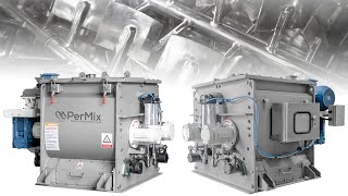 PerMix Lab Size Dual Shaft Fluidized Zone Mixer [upl. by Yoreel]