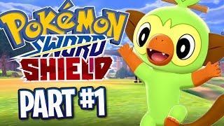 Pokemon Sword amp Shield  Part 1  Grookey Gang [upl. by Lipp533]