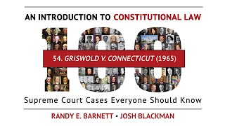 ⚖️ Griswold v Connecticut 1965  An Introduction to Constitutional Law [upl. by Atteuqahs]