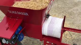 Mini Bagger Silage or Haylage [upl. by Imekawulo]