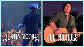 Justin Moore Joe Nichols LIVE IN EL DORADO [upl. by Nymsaj]