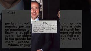 Quei necrologi per Berlusconi che mi colpirono [upl. by Iroj631]