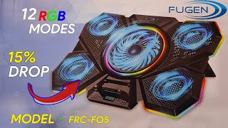 Laptop Cooling Pad by Fugen the FRCF05 REVIEW [upl. by Edmond400]