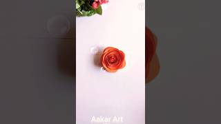 DIY Paper Rose Tutorial Easy StepbyStep Guide shorts [upl. by Chrystel]