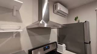 Frigidaire FHWC3055LS Wall Mount Chimney Range Hood Review [upl. by Ahtrim]