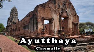 Ayutthaya Thailand  4K♧Cinematic [upl. by Tobe974]