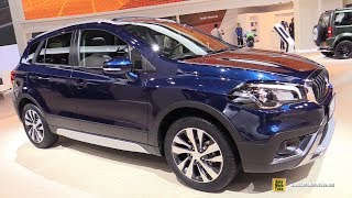 2018 Suzuki SX4 SCross  Exterior and Interior Walkaround  2017 Frankfurt Auto Show [upl. by Hametaf]