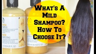 How To Choose a MILD Shampoo Best SLS amp Paraben Free Shampoos Sushmitas Diaries [upl. by Atiluap312]