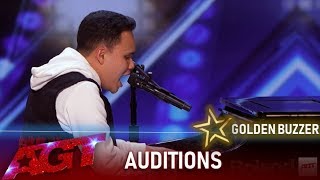 Music Changed His Life💙 Blind Autistic Singer Blows Everyone Away AGT 2019 [upl. by Aivatnwahs]