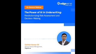 Underwriting reimagined with AI  Webinar [upl. by Seidnac]