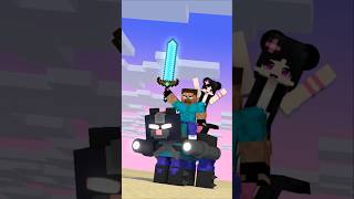 Help Herobrine and His Cat Show Off shorts minecraft helpherobrine aphmau friendship [upl. by Nerrol357]