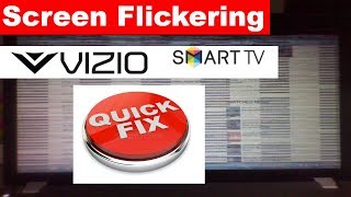 How to Fix VIZIO TV Screen Flickering without repair  How to fix VIZIO TV Screen Not Working [upl. by Erdnua25]