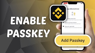 How to Enable Passkey on Binance [upl. by Eyaj95]