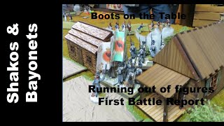 Shakos amp Bayonnets Running out of figures a First Battle Report [upl. by Blane]