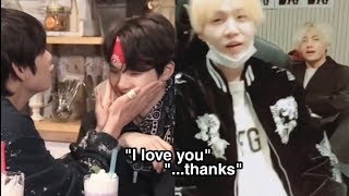 taehyung and yoongi making each other flustered [upl. by Aile]