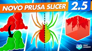 NOVO PRUSA SLICER 25  Conheça as NOVIDADES para sua Impressão 3D [upl. by Aleahs]