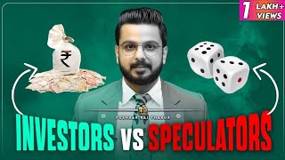 Secrets of Making Money in Share Market  Investors Vs Speculators [upl. by Ytnom]