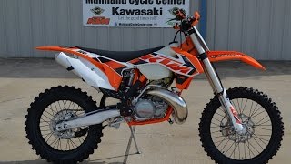 7399 2015 KTM 300 XC 2 Stroke Overview and Review [upl. by Ayitahs679]