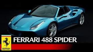 Ferrari 488 Spider  Launch video [upl. by Edurtreg]