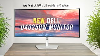 Dell U4025QW The BEST monitor for creatives AND gamers alike [upl. by Ertha]