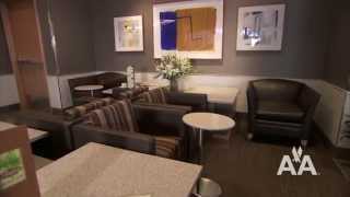 American Airlines and British Airways Open First Joint Admirals Club Lounge Denver [upl. by Calandra505]