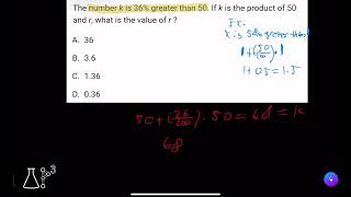 SAT Math Prep Percentages [upl. by Shenan]