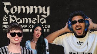 REACCIÓN a TOMMY amp PAMELA Lyric Video  Peso Pluma Kenia Os [upl. by Knapp]