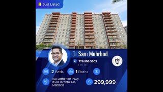 Check out my new listing Address 100 Lotherton Ptwy 410 Toronto On M6B2G8 [upl. by Tirrej]