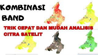 CARA KOMPOSIT BAND CITRA LANDSAT 8 DI ARCGIS [upl. by Nawuq884]