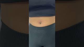 Piercing nombril piercingtragus piercinghelix بيرسنك السرة اهلا وسهلا بكم حبيباتي [upl. by Merl]