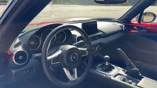 2021 Mazda Miata WalkAround amp Start Up CarsampBidscom [upl. by Maidy]