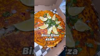 Birria Pizza ASMR 🔥🔥🔥 Find us in Kissimmee FL at Food Trucks Heaven and World Food Trucks [upl. by Nytsirt]