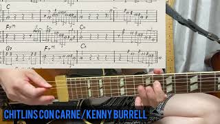 Chitlins Con CarneKenny Burrell Guitar Cover [upl. by Beverley]