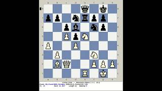 Lintner Felix vs Buhmann Rainer  BL2 Sued Chess 9899 1999 Germany [upl. by Atirac]