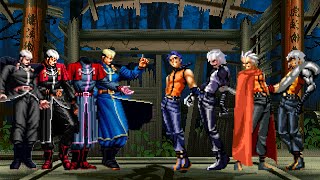 🎮 KOF Mugen 🔥 Goenitz Team vs Alpha K9999 Team [upl. by Neraa]