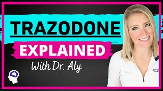 Trazodone Review Uses Dosing Side Effects amp More [upl. by Jammie104]