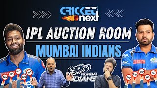 IPL 2025 Mega Auctions Mumbai Indians IPL Auction Strategy  MI IPL Auctions 2025  MumbaiIndians [upl. by Aticnemrac165]