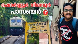 Kerala on Rails EP 7  Beautiful Shoranur  Nilambur Rail Route  Nilambur Passenger Journey ♥️ [upl. by Frasco379]