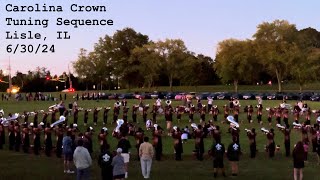 Carolina Crown 2024 Drops The Hammer at the Cavalcade of Brass Inside the Circle Audio [upl. by Atiniuq]