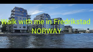 Walk with me in Fredrikstad NORWAY [upl. by Ahseyt589]