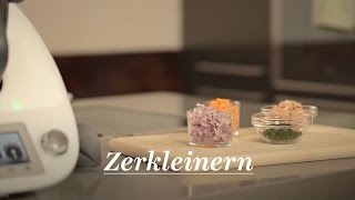 Zerkleinern mit dem Thermomix ® TM5 DE [upl. by Yemiaj]