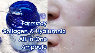 Farmstay Collagen amp Hyaluronic AllinOne Ampoule  Little Miss Potchi [upl. by Nan]