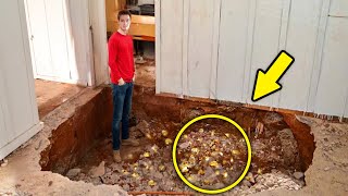 Grandson Removes Old Floor From Grandparents Farmhouse What He Found Made History [upl. by Sahpec796]