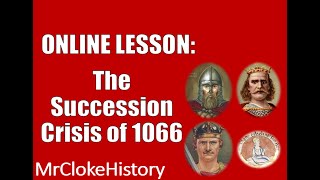 GCSE History  Saxons and Normans The Succession Crisis of 1066 [upl. by Notelrahc437]